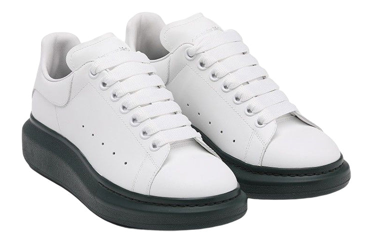 Alexander Mcqueen Oversized Sneaker White Green Sole