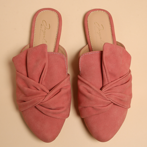 Winterberry Knoted Mules