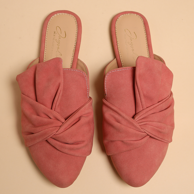 Winterberry Knoted Mules