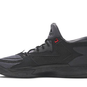 adidas D Lillard 2 Core Black Vivid Red