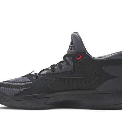adidas D Lillard 2 Core Black Vivid Red