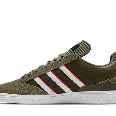 adidas Busenitz Olive Strata Red Cloud White