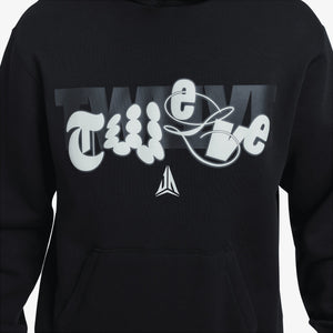 NIKE | JA MORANT JA CLUB FLEECE { BLACK/LIGHT SILVER