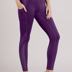 Energize Panelled Tights - Imperial Purple