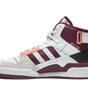 adidas Forum Exhibit High White Crimson Blush