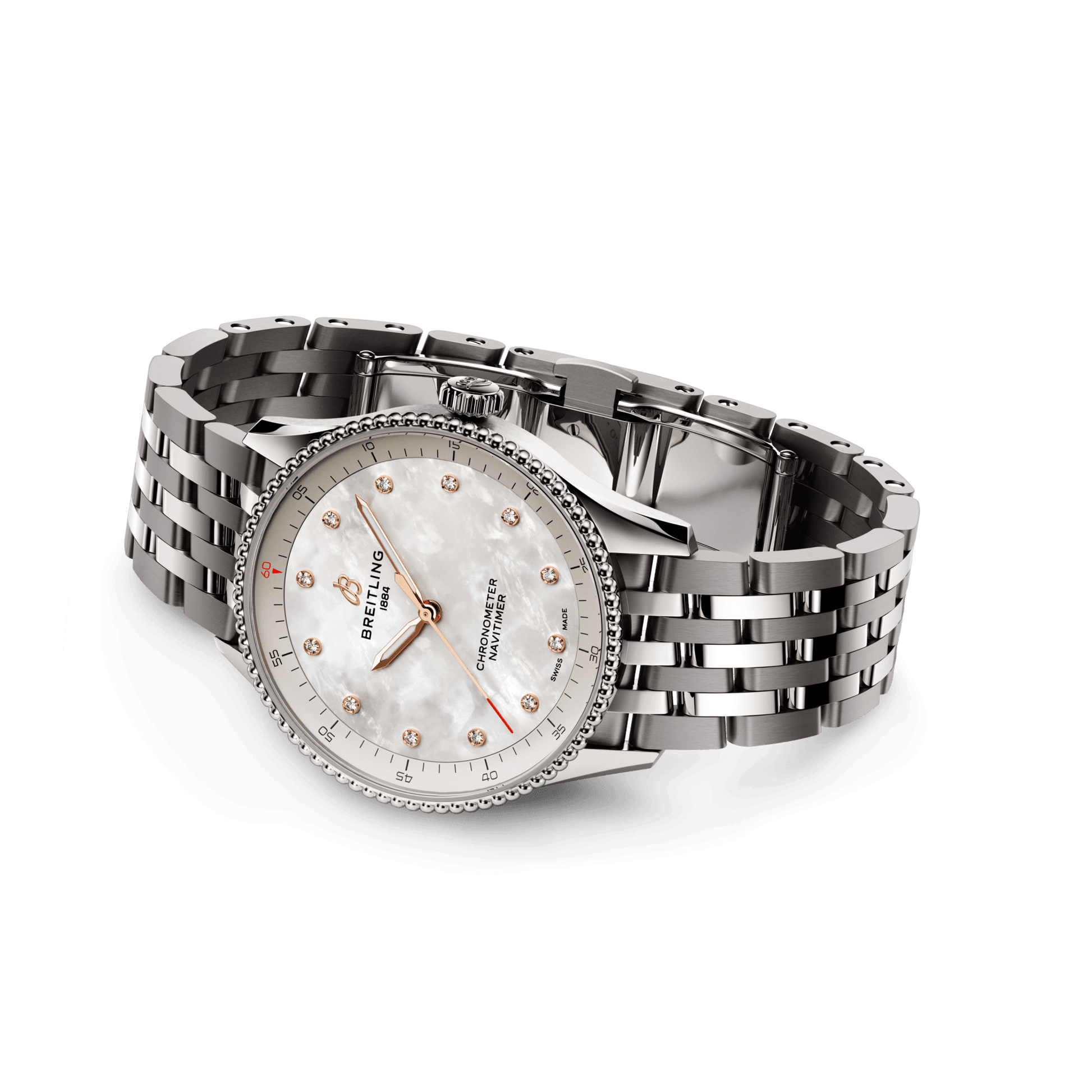 Breitling Navitimer Mother of Pearl Dial Unisex 32mm