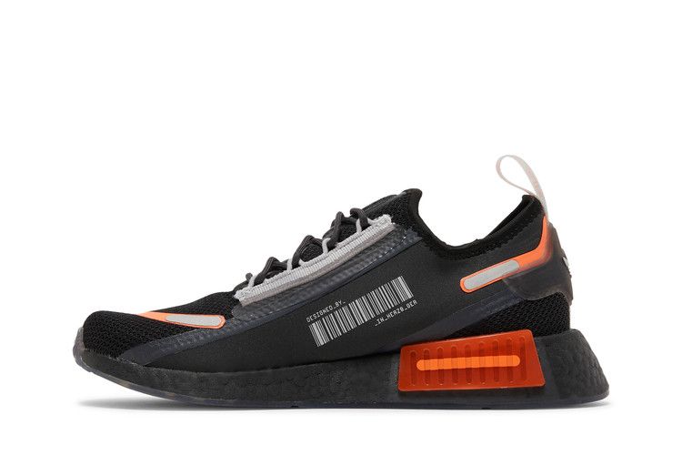 adidas NMD R1 Spectoo Black Team Solar Orange