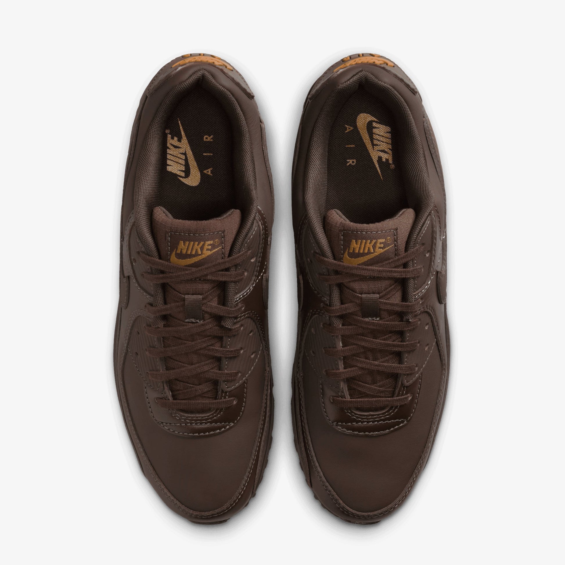 Nike | AIR MAX 90 ESS+ { BAROQUE BROWN/BAROQUE BROWN-DESERT OCHRE