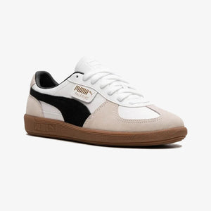 PUMA | PALERMO LTH { WHITE\VAPOR GRAY-GUM