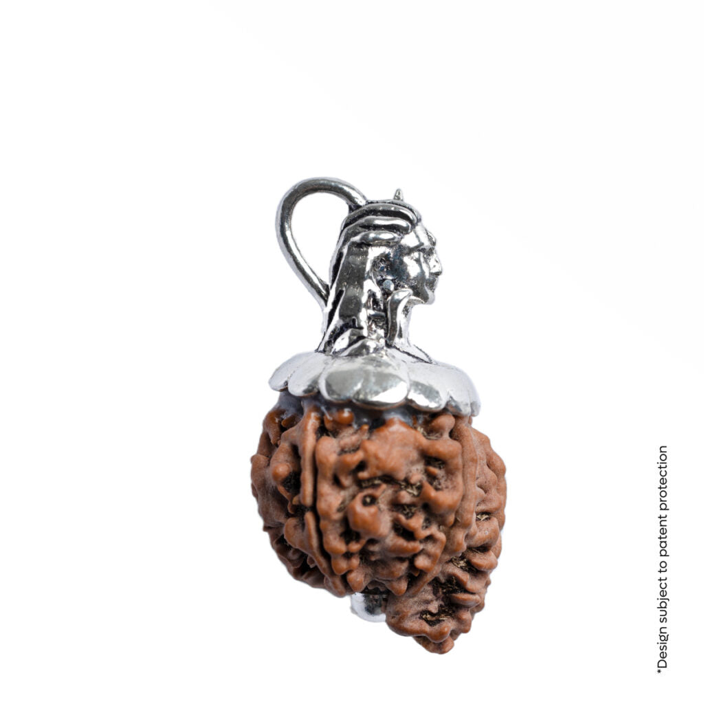Adiyogi Pendant (Ganesh Mukhi Nepali  Rudraksha) With Chain