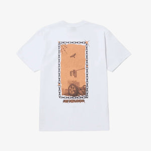 HUF | CAR CLUB T-SHIRT  { WHITE