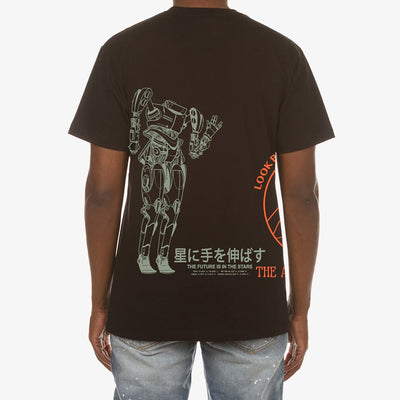 BILLIONAIRE BOYS CLUB | BB HUMAN SS TEE { BLACK