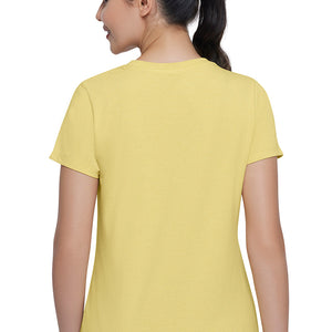 Essential Crew Neck Tee - Sunshine