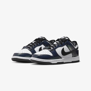 Nike | DUNK LOW SE  { BLACK/BLACK-MULTI-COLOR-WHITE