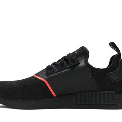 adidas NMD R1 Core Black Solar Red Line