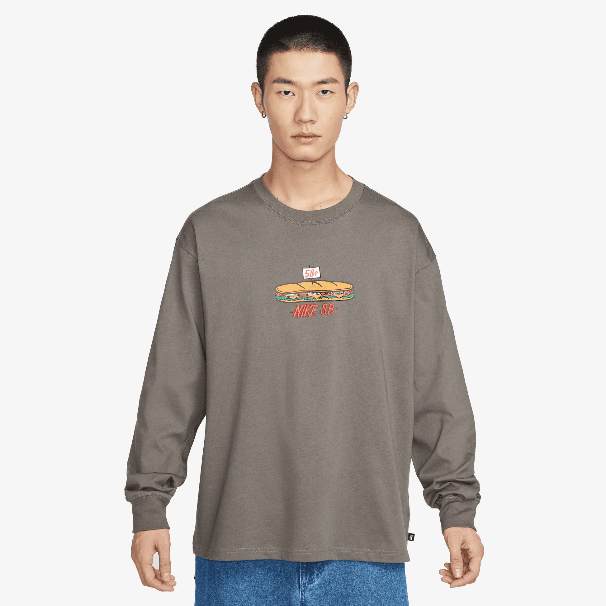 NIKE | MAX90 SKATE T-SHIRT { BROWN