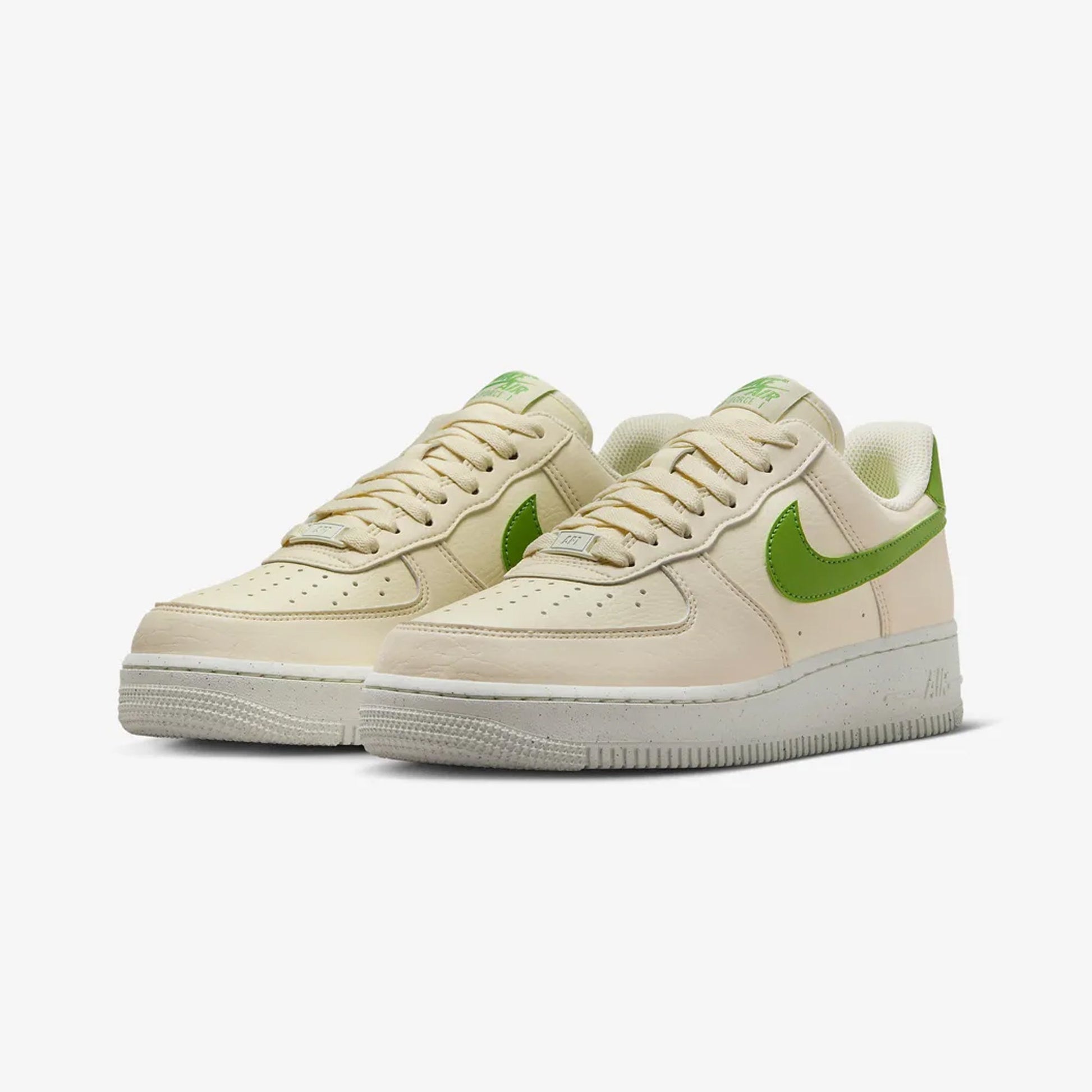 Nike | AIR FORCE 1 '07 { COCONUT MILK/CHLOROPHYLL-SAIL-VOLT