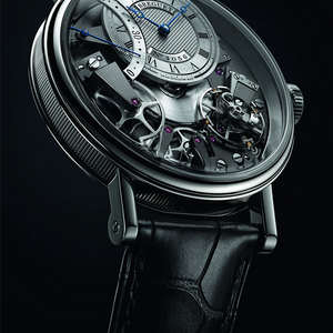 Breguet Tradition 7097 Skeleton Dial Black 40 MM Watch for Men