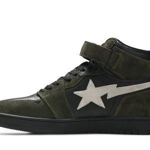 A Bathing Ape Block Sta Hi Dark Grey Light Grey