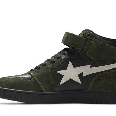 A Bathing Ape Block Sta Hi Dark Grey Light Grey