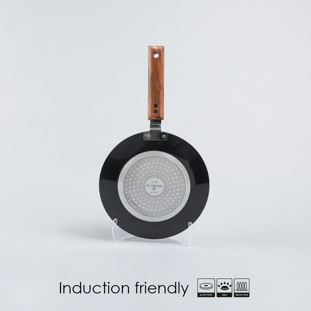 Ebony 22 cm Roti Tawa | Induction Bottom |