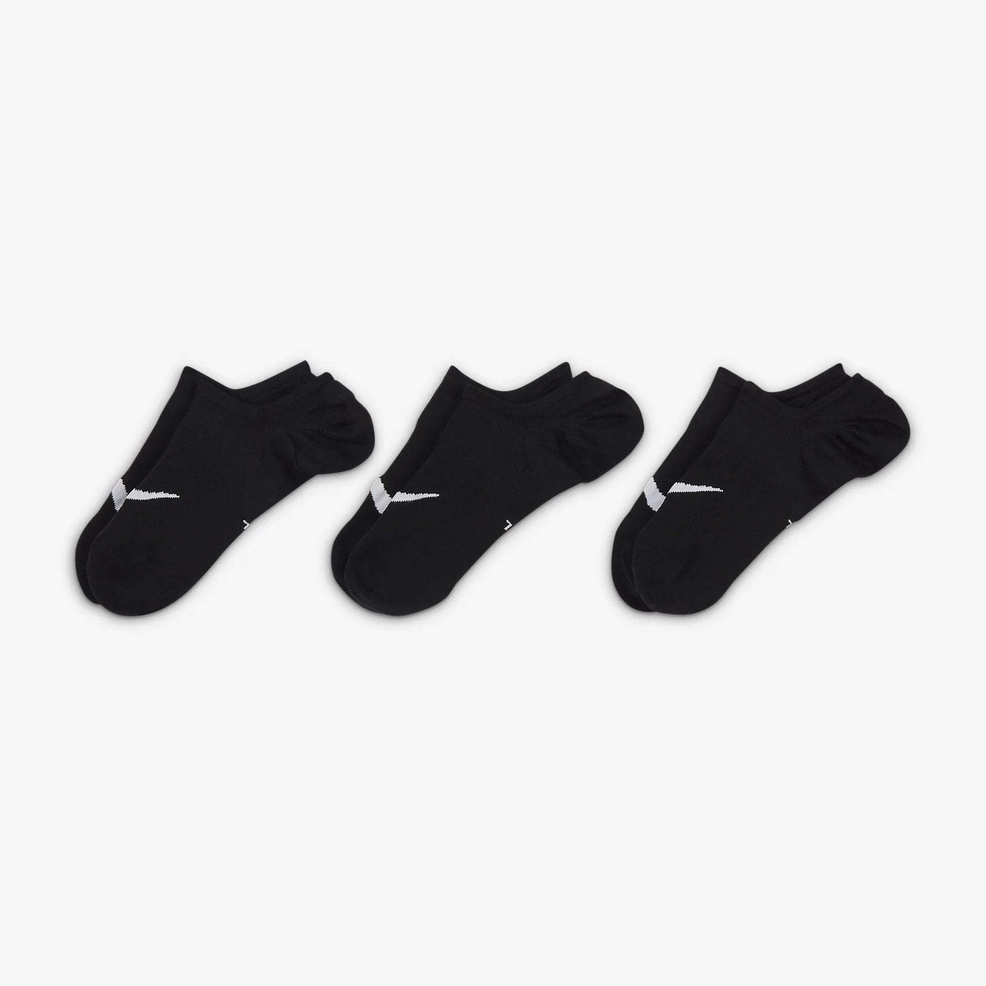 NIKE | EVERYDAY PLUS LIGHTWEIGHT { BLACK/WHITE