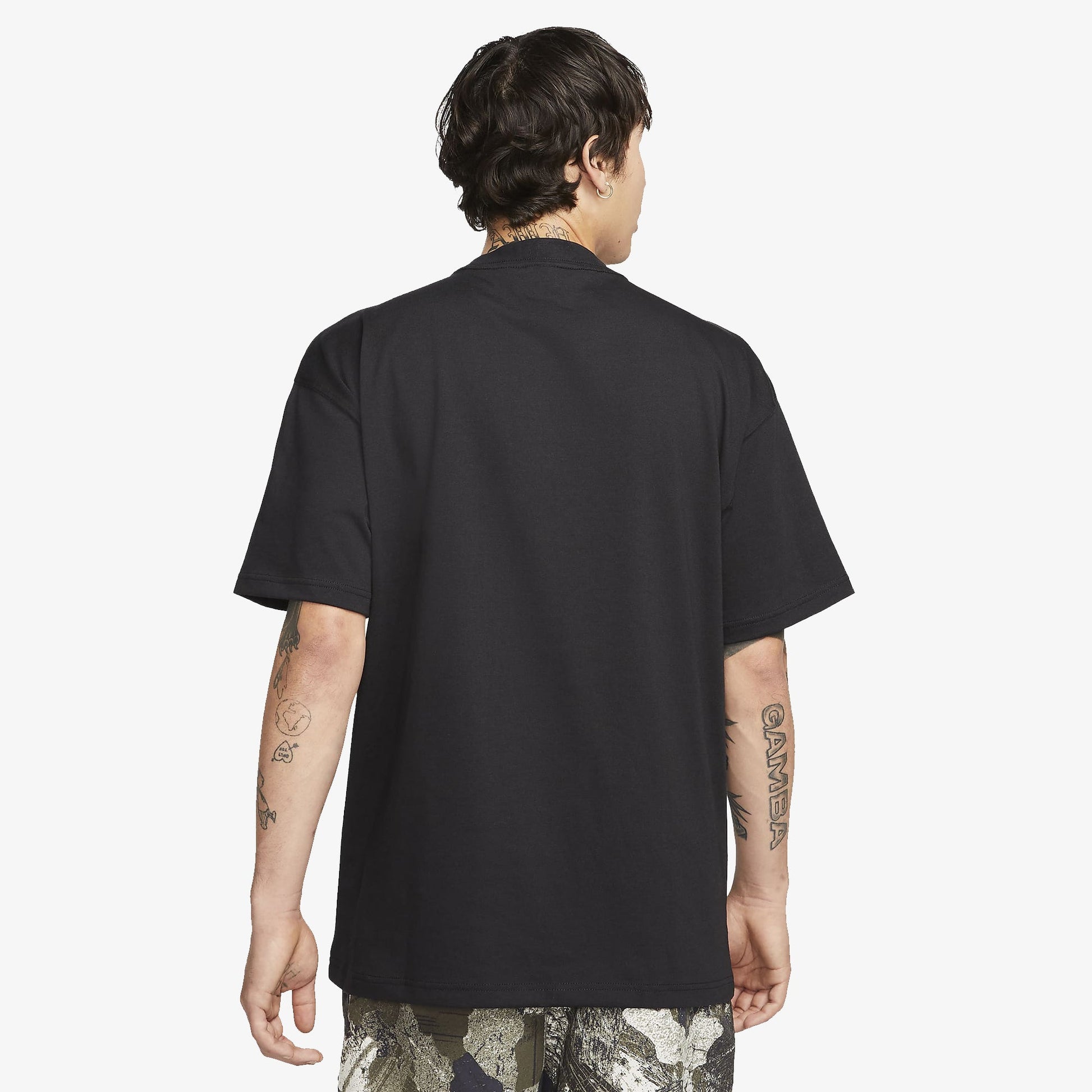 Nike | ACG T-SHIRT  { BLACK/LT SMOKE GREY/SUMMIT WHITE