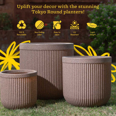 Tokyo Round Planter