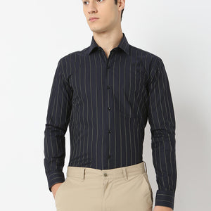 Herringbone Striped Shirt
