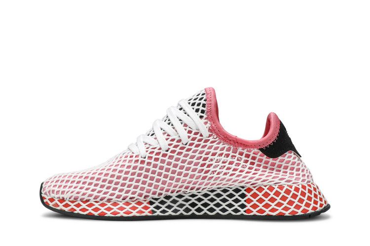 adidas Deerupt Chalk Pink Bold Orange (Women's)