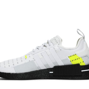 adidas NMD R1 White Team Solar Yellow