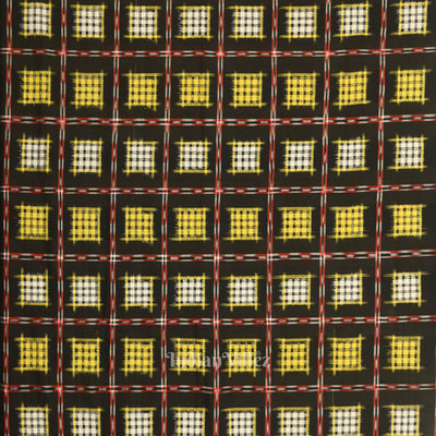 Black Ashwini Odisha Ikat Sambalpuri Dress Set & Dupatta