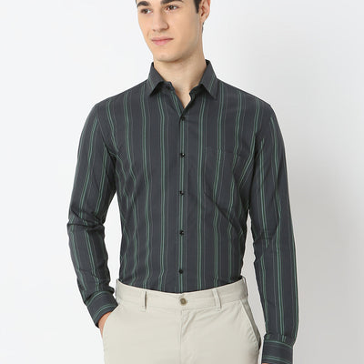 Cotton Striped Shirt