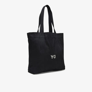Y-3 | CANVAS TOTE { BLACK