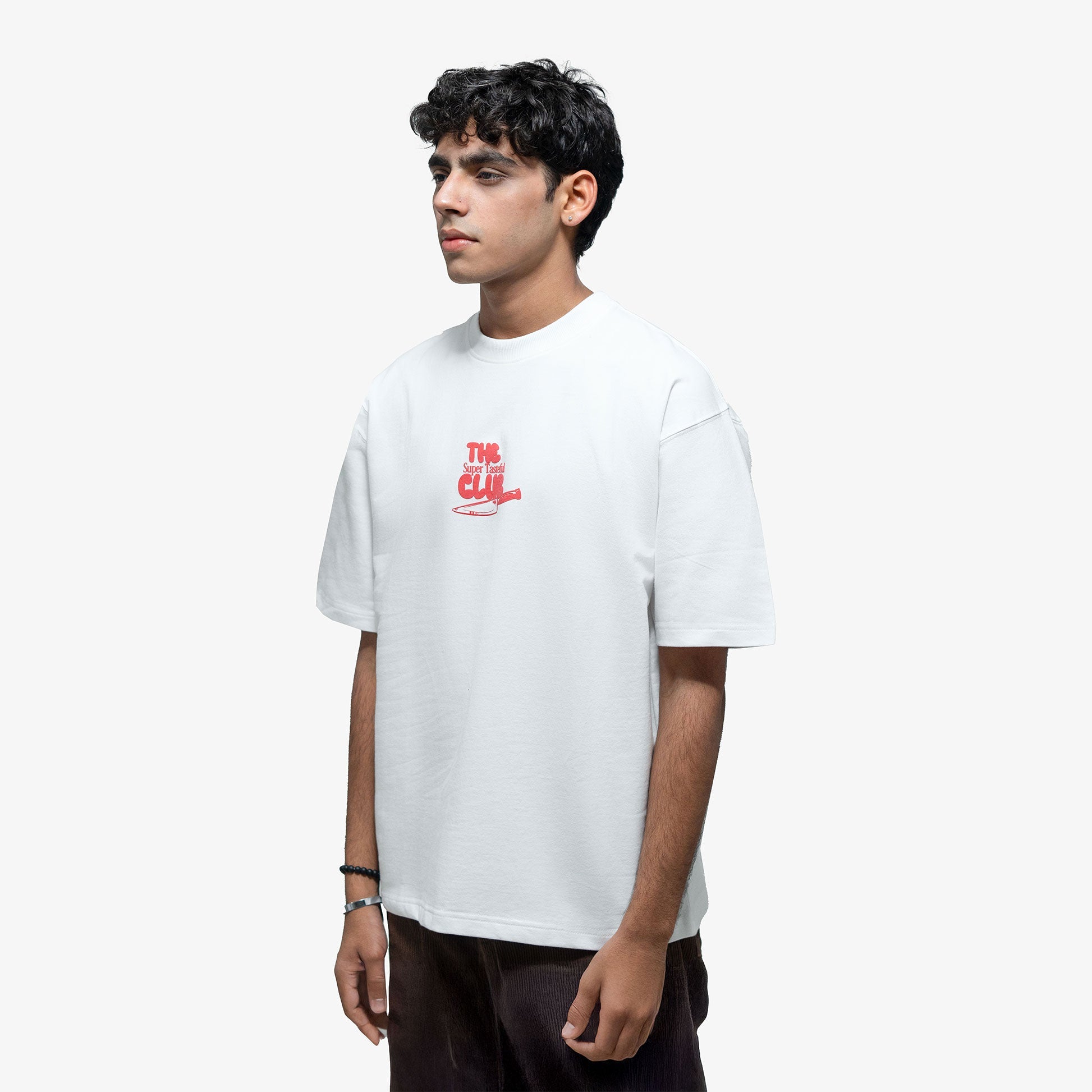 SUPERKICKS | THE NOODLE AFFAIR TEE { WHITE
