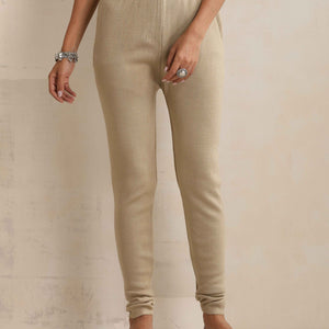 trueBrowns Beige Woollen Leggings