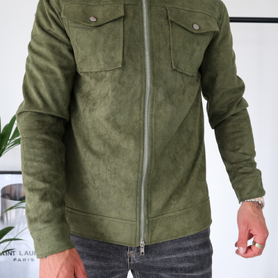 CAPO Suede Olive Jacket