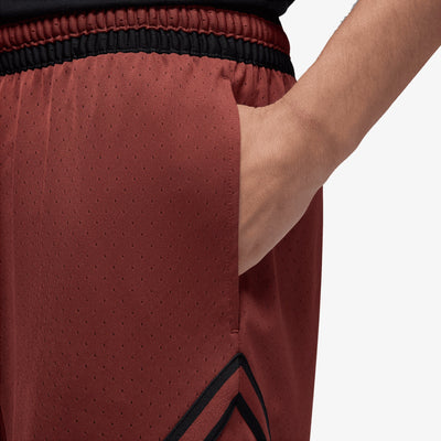 JORDAN | DRI-FIT MESH DIAMOND SHORTS { DARK PONY/BLACK/BLACK