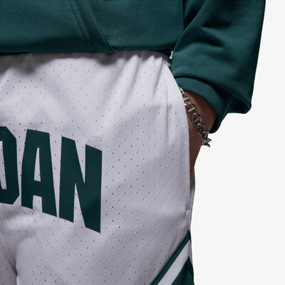 JORDAN | SPORT DRI-FIT DIAMOND SHORTS { WHITE/OXIDIZED GREEN/WHITE