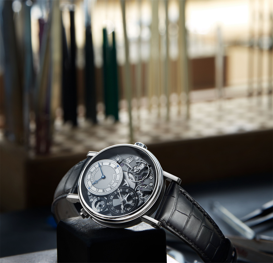 Breguet Tradition 7067 Silver & Grey Dial 40 MM Watch for Men