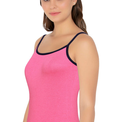 Cotton Camisole - Neon Pink