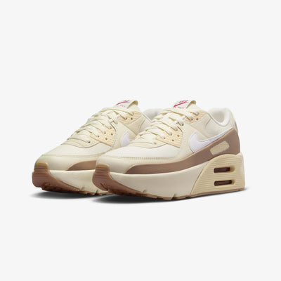 Nike | AIR MAX 90 LV8  { SAIL/WHITE-COCONUT MILK-PALE VANILLA