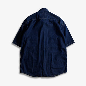 FDMTL | DENIM 2ND S/S SHIRT RINSE { INDIGO