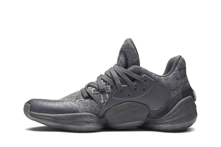adidas Harden Vol. 4 Grey Three Cloud White
