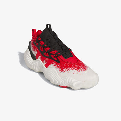 Adidas | TRAE YOUNG 3  { OFF WHITE/RED/CORE BLACK
