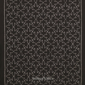 Black Pure Sambalpuri Cotton Saree