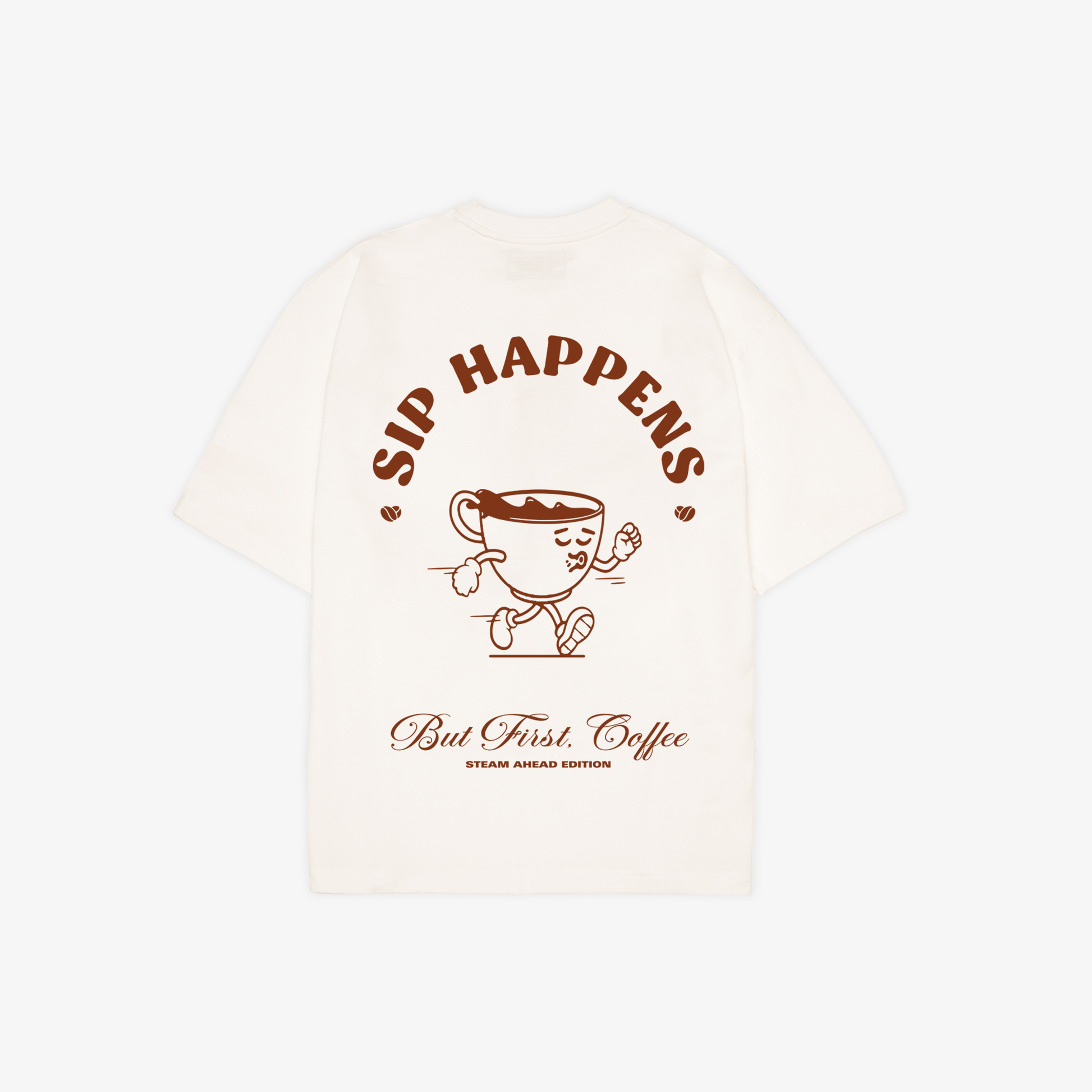 SUPERKICKS | COFFEE PLEASE TEE { OFF WHITE