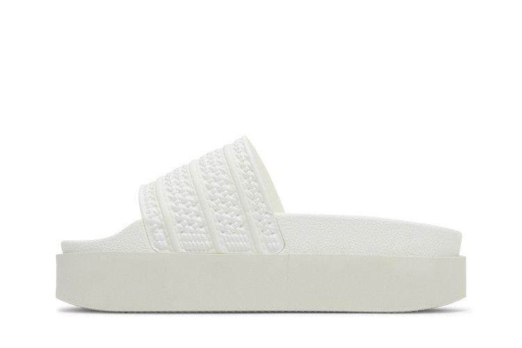 adidas Adilette Bonega Slides Cloud White Off White Off White (Women's)