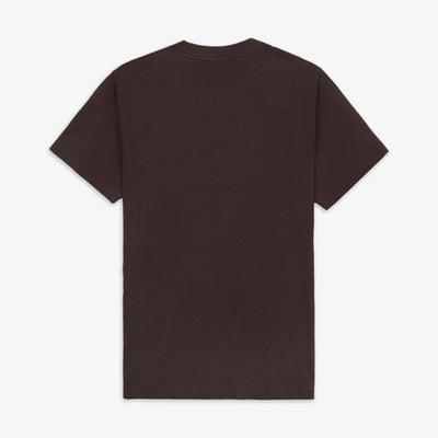 SPORTY & RICH | 1800 HEALTH T-SHIRT { CHOCOLATE/CREAM