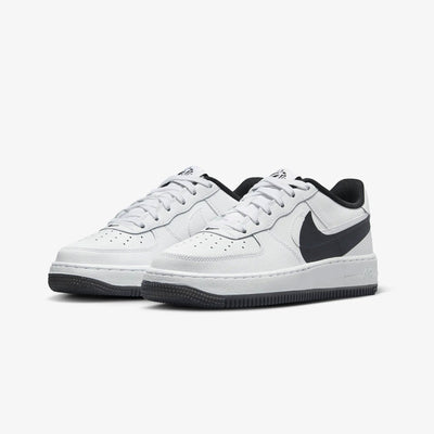 Nike | AIR FORCE 1 'LV8 4 (GS) { WHITE/WHITE-BLACK